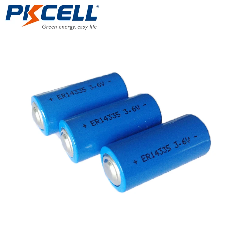 PKCELL 20 шт. 2/3AA Размер ER14335 LS14335 3 6 В 1650 мАч Li SOCL2 батареи литиевая батарея для дымовой