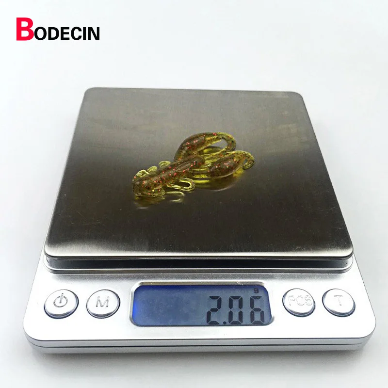 Мягкие рыболовные приманки для креветок 10 шт. наживка из искусственного Каучука