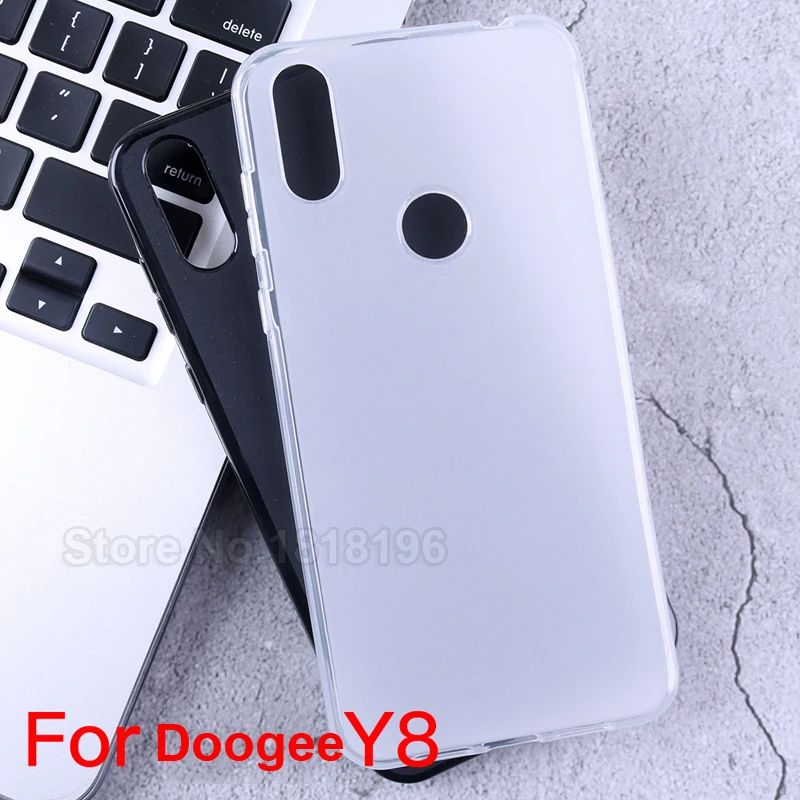 Матовый чехол для смартфона Doogee Y8 гелевый силиконовый защитный телефона мягкий