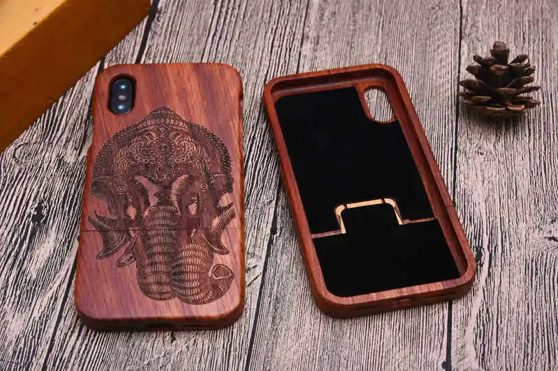 LYBALL чехол для телефона из натурального дерева для iPhone XS деревянный чехол ручной работы из натурального бамбука для Apple iPhone X XR XS MAX