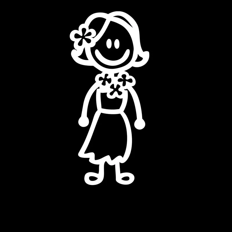 Интересные Гавайские наклейки на семейный автомобиль покрывающие тело модных