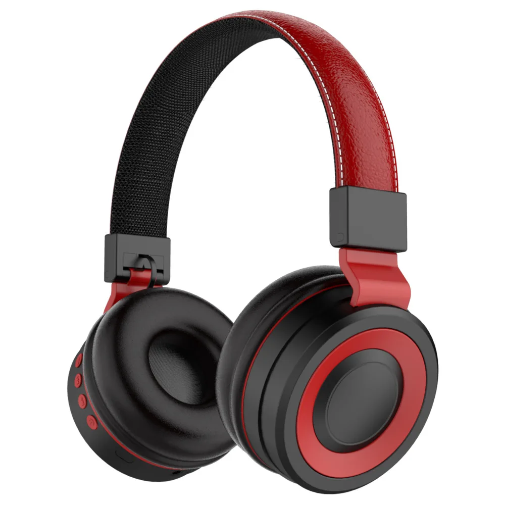 long standby time Handsfree call and built-in Mic Stereo Bluetooth Headphones Wireless &amp Wired Headset Support TF FM Radio |