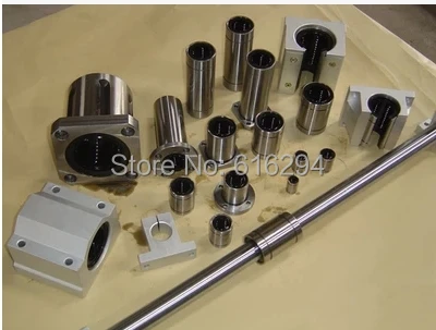 Good quality 4pcs SC10UU 10mm Linear Motion bearing case unit for cnc router SC10UU-- free shipping |