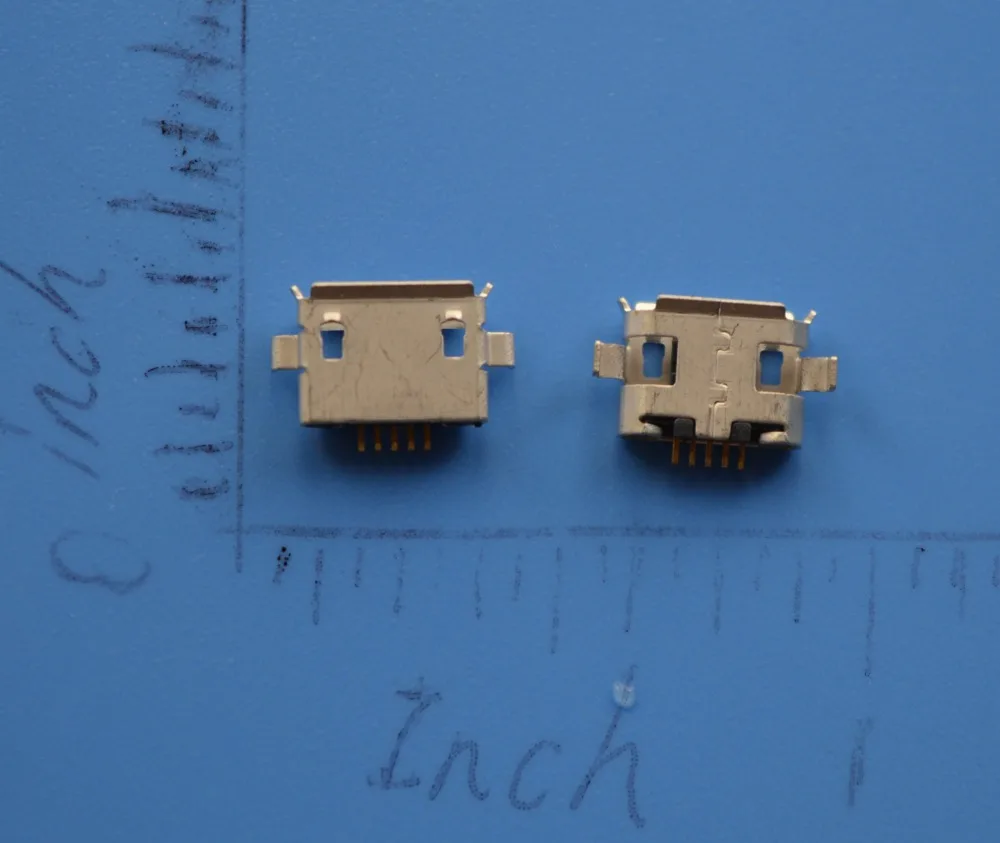 Бесплатная доставка 30 шт./лот micro usb гнездовой разъем без кромки 1 0 Тонущая