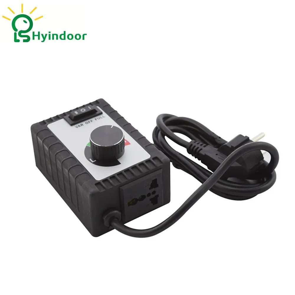 Переменный вентилятор с регулятором скорости вентилятора 120 V/230 V Hydroponics Air Inline Fan speed ster