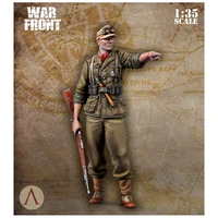 135 resin kit standing soldier pointing to the front