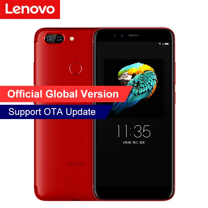 Глобальная версия Lenovo S5 4 Гб + 64 ГБ Восьмиядерный 4G LTE 5 7 дюйма Snapdragon 625 две SIM карты