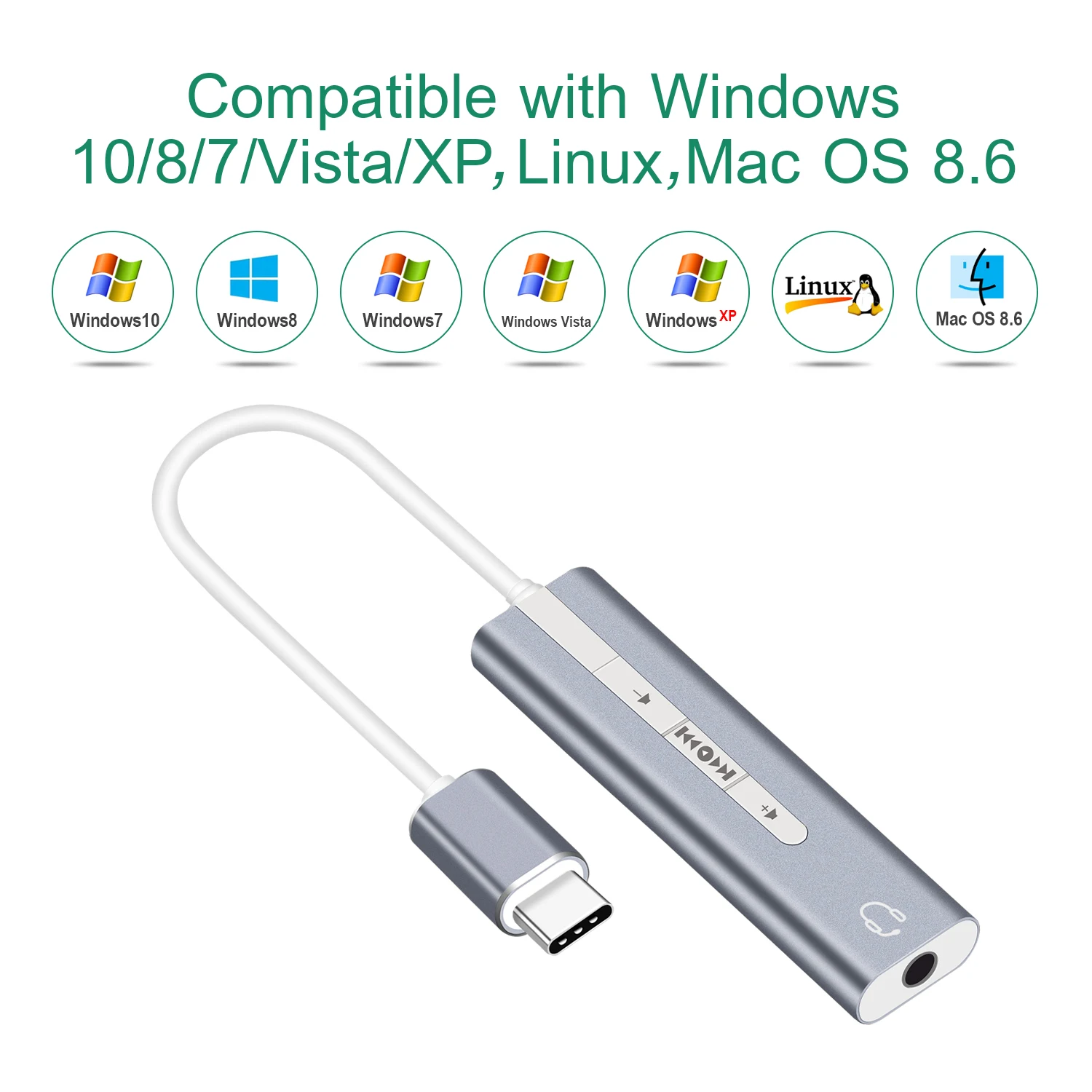 2 в 1 usb type C 3,5 Jack аудио наушники микрофонный кабель USB C до 3,5 мм AUX Наушники Адаптер для huawei mate Xiaomi Macbook