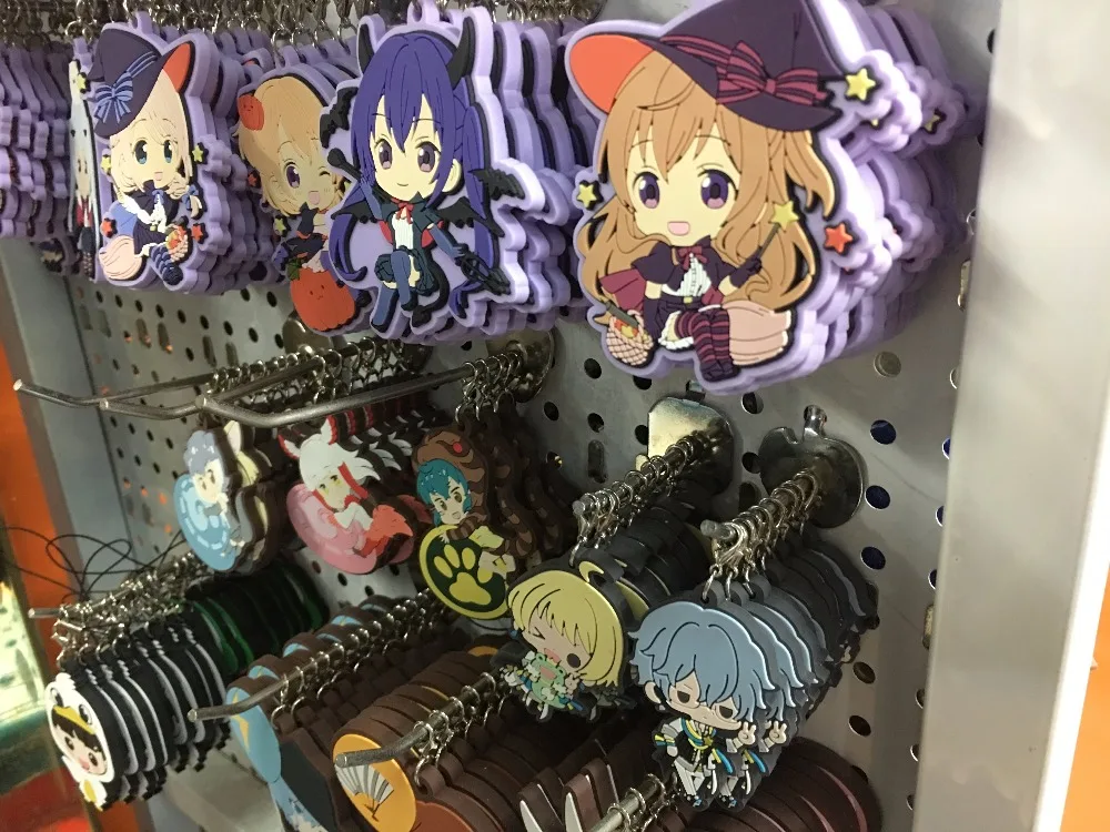 Fate stay night/Touhou project/KUROKO NO BASK оригинальные японские аниме фигурки резиновые подвески для мобильного телефона/брелок/ремешок