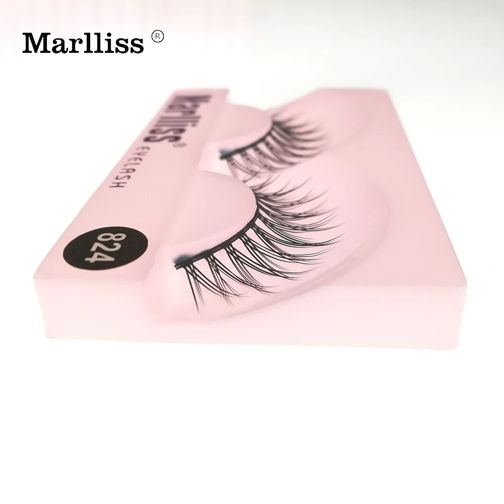 2017 Новый стиль многоразовые до 4 недель Marlliss ресницы Кластерные
