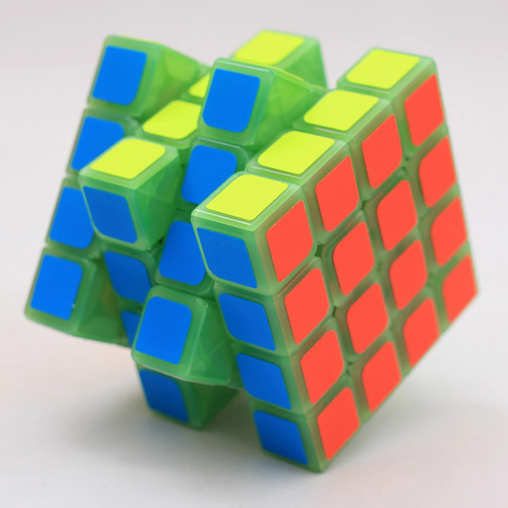 Скоростной куб 4*4*4 цветной бесклейкий гладкий пвх магический 4x4x4 Cubo Megico 6 2 см