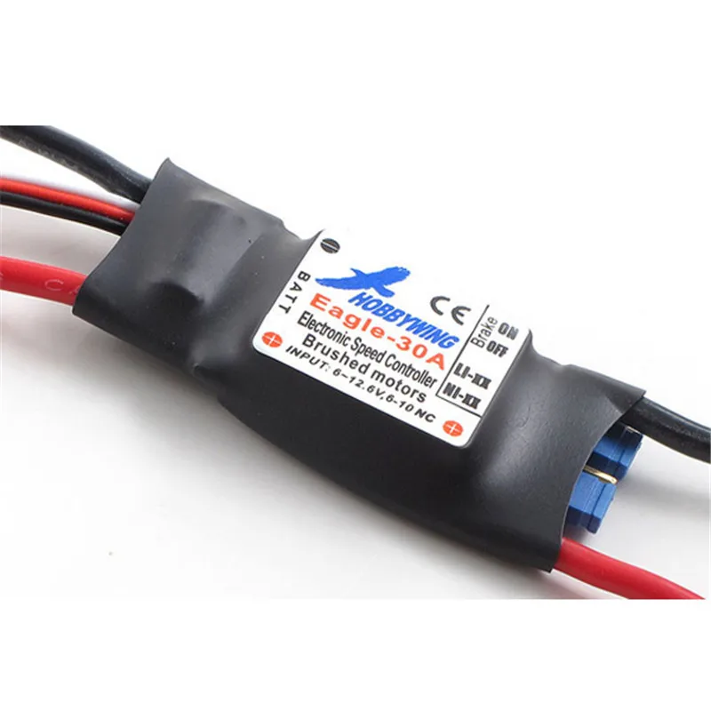 Hobbywing Eagle 30A матовый ESC W/1A BEC регулятор скорости для щеточного двигателя