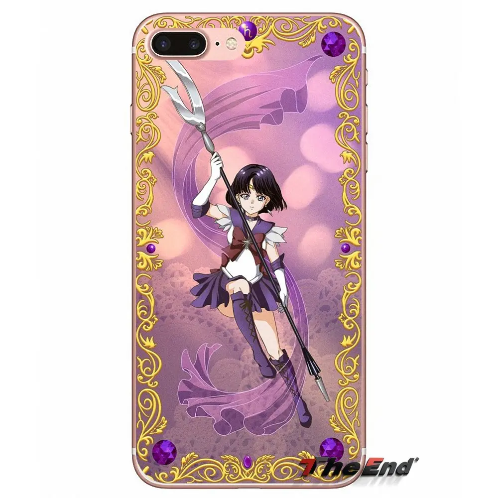 Sailor Moon Girl для Samsung Galaxy S2 S3 S4 S5 MINI S6 S7 edge S8 S9 Plus Note 2 3 4 5 8 Coque Fundas Чехлы мобильных