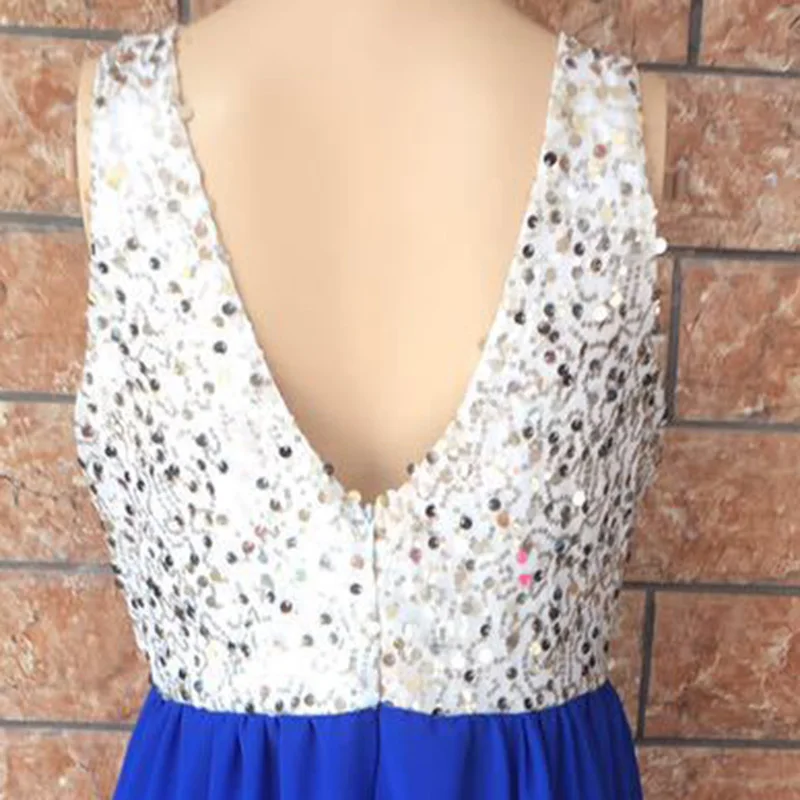 Женское платье длинное вечернее с блестками сексуальное пляжное без рукавов