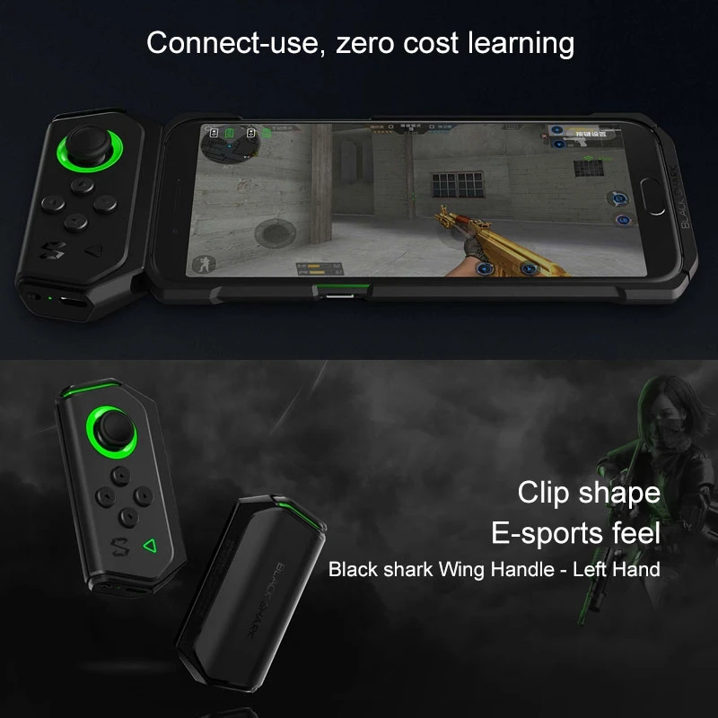 Оригинальный Bluetooth геймпад Xiaomi Black Shark игровой контроллер с левой клипсой |