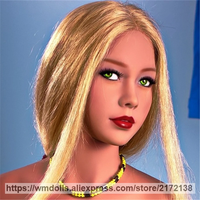 WMDOLL секс кукла голова для реалистичной оральной силиконовой куклы головки с