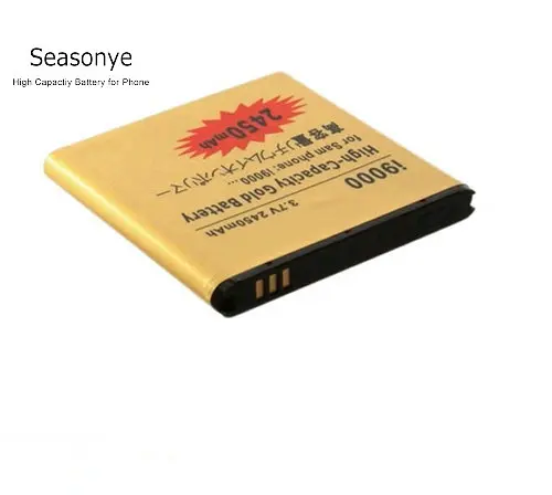 Батарея для Samsung Galaxy S S1 GT I9000 i9000 i9003 i9001 i779 i589 i919 i919U 1x2450 mAh EB575152LU|battery for samsung|battery