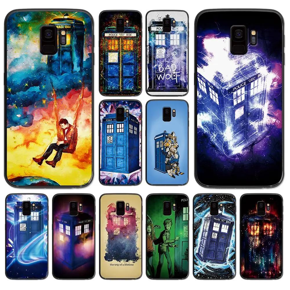 Doctor who tardis чехол для Samsung Galaxy S6 S7 S8 S9 S10e Plus Note 8 9 | Мобильные телефоны и аксессуары