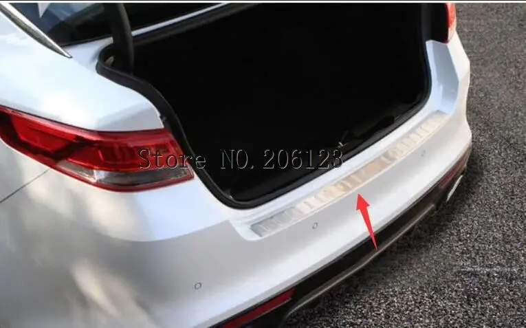 Логотип Подходит для KIA OPTIMA K5 внешний Задний бампер протектор грузового багажника порога Накладка защитная накладка на багажник