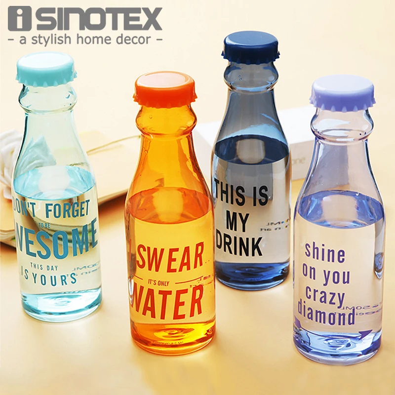 650 мл модная бутылка для воды высококачественный пластиковый портативный с