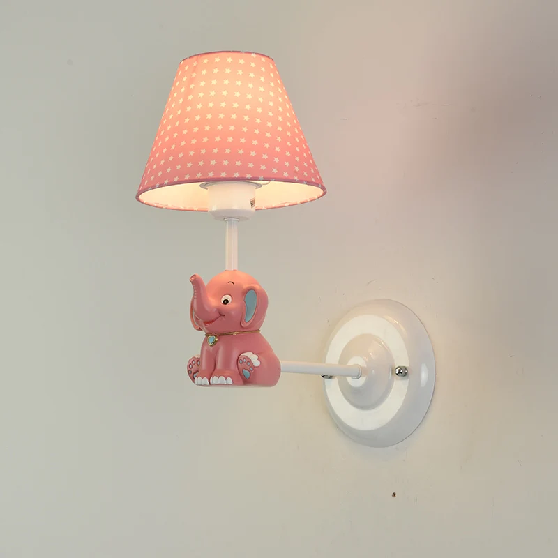Настенные светильники в виде слона с длинным носом белая L образная рукоятка