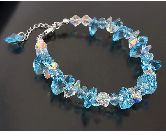 Baffin бусы свадебные украшения ручная цепочка браслет кристаллы от Swarovski высокое