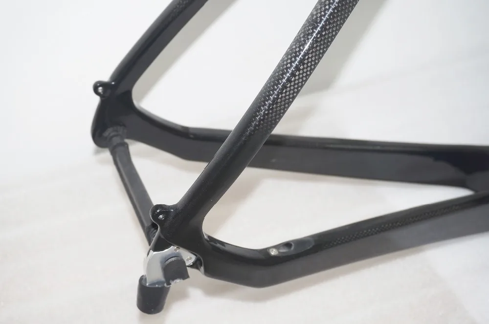 Карбоновая велосипедная Рама 3k с v образным тормозом вилкой 51/53/55/57 см|frame fork|carbon