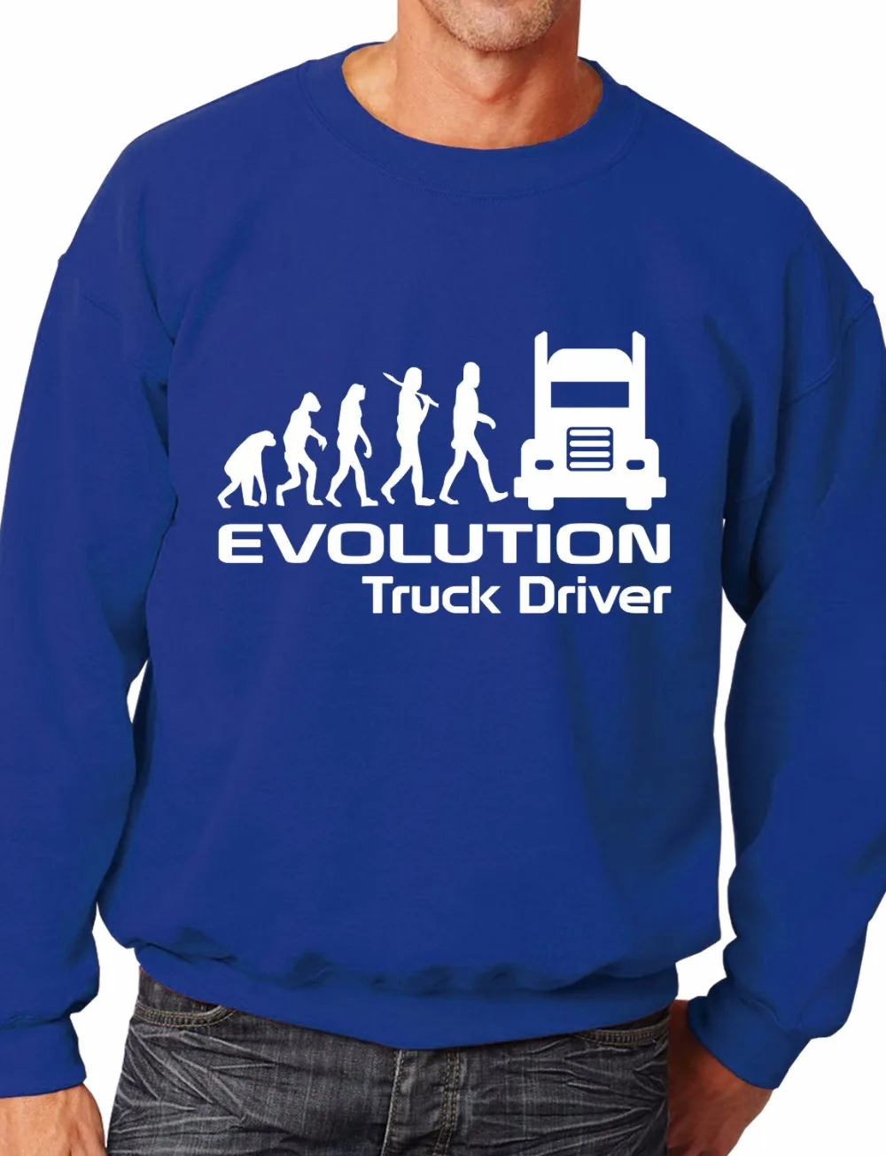 

Evolution Of A Van Driver Job Work Unisex Sweatshirt More Size and Color-E124