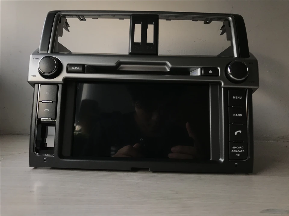 4G 64G Android9.0 для Toyota PRADO 150 Восьмиядерный " 1024*600 Bluetooth Автомобильный DVD Радио gps навигация магнитофон