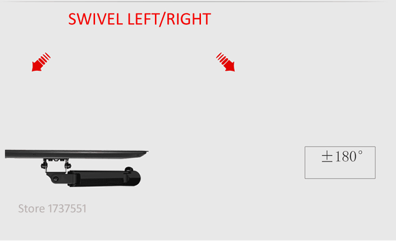 NB F350 30-5" алюминиевый настенный поворотный газовый пружинный кронштейн 8-16 кг тв крепление VESA стенд ЖК-монитор стойка выдвижной поворотный кронштейн