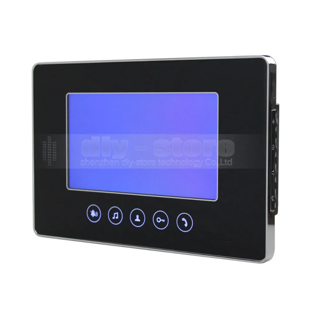 DIYSECUR 7 &quotпроводной видео домофон дверной звонок Домашняя безопасность система 1