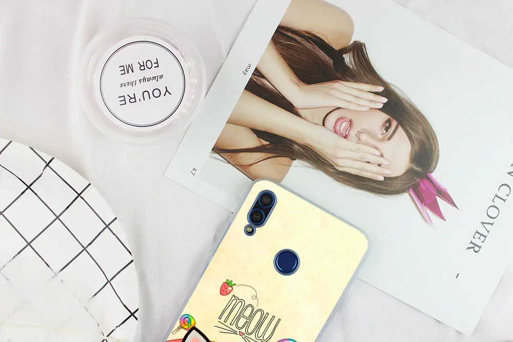 Kawaii Molang мультфильм аниме собака Кот Чехол для Huawei Honor 30 20 10 9 Lite 30pro 20pro 30s 10i 9a 8a