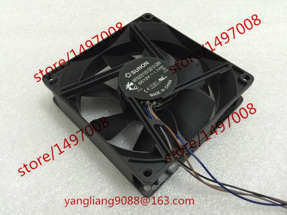 Ventilador de Refrigeração do Servidor Sunon 92x92x25mm Mf92251v3-q010-q99 dc 12v 1.74w