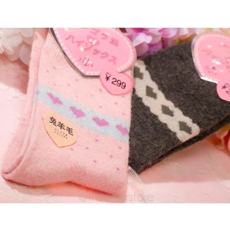 Лидер продаж Высокое качество Kawaii милые дамы женские шерстяные носки Теплые