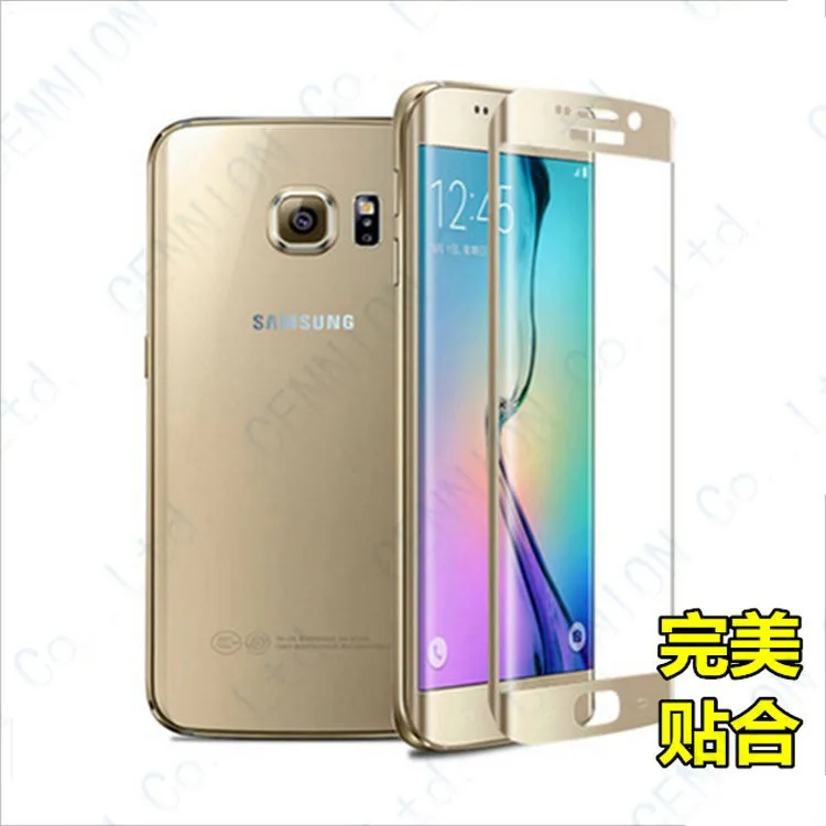 Новинка 2017 закаленное стекло с полным покрытием для Samsung Galaxy s6 s7 Edge s8 s9 plus Защитная