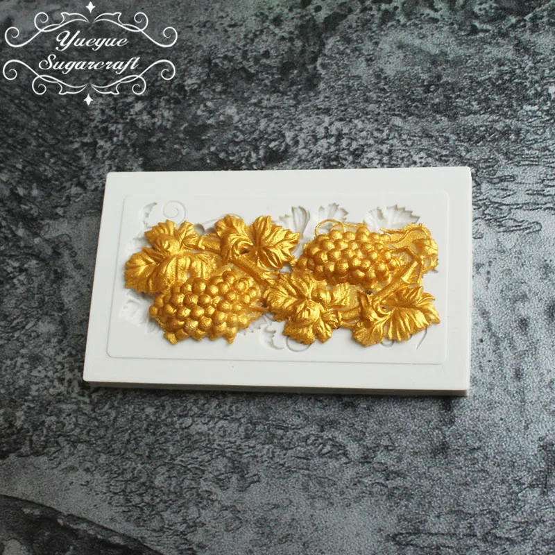 Yueyue Sugarcraft силиконовая форма для винограда помадка инструменты украшения торта