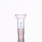 Стеклянный редукционный адаптер, 35 мм уплотнительное кольцо к стандартному конусному внешнему, стеклянному соединению, верхнему шаровому шлифовальному 3520, нижнему шлифовальному 2429