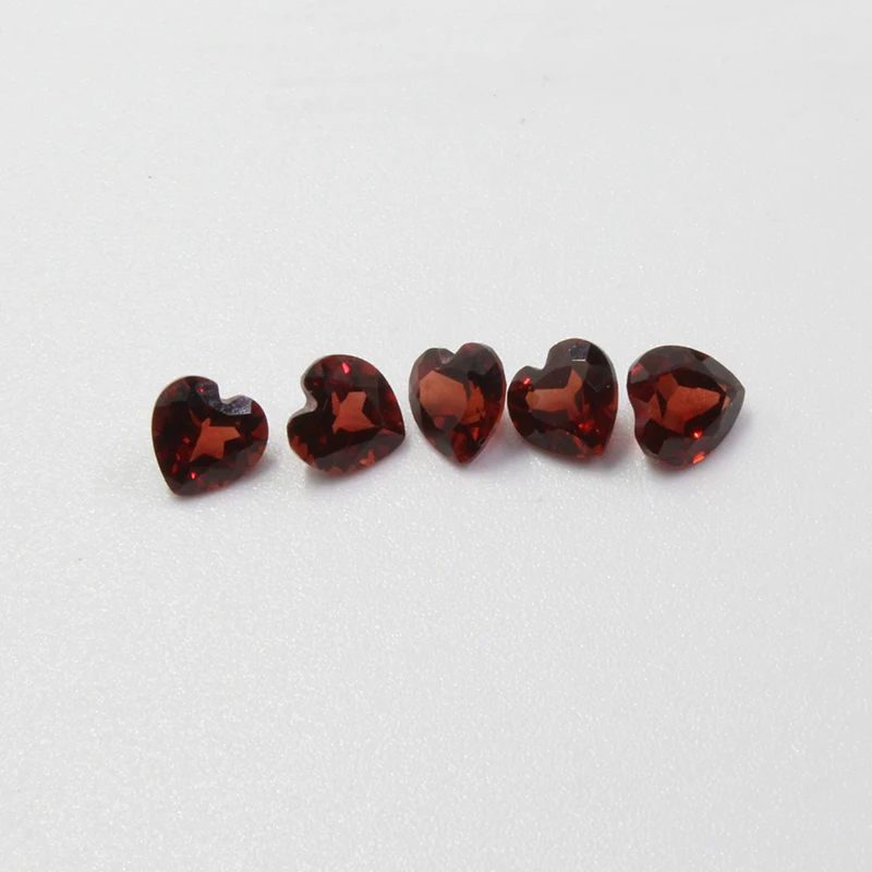 Драгоценный камень с натуральным красным гранатом 5 мм 0 4 карат|Стразы и
