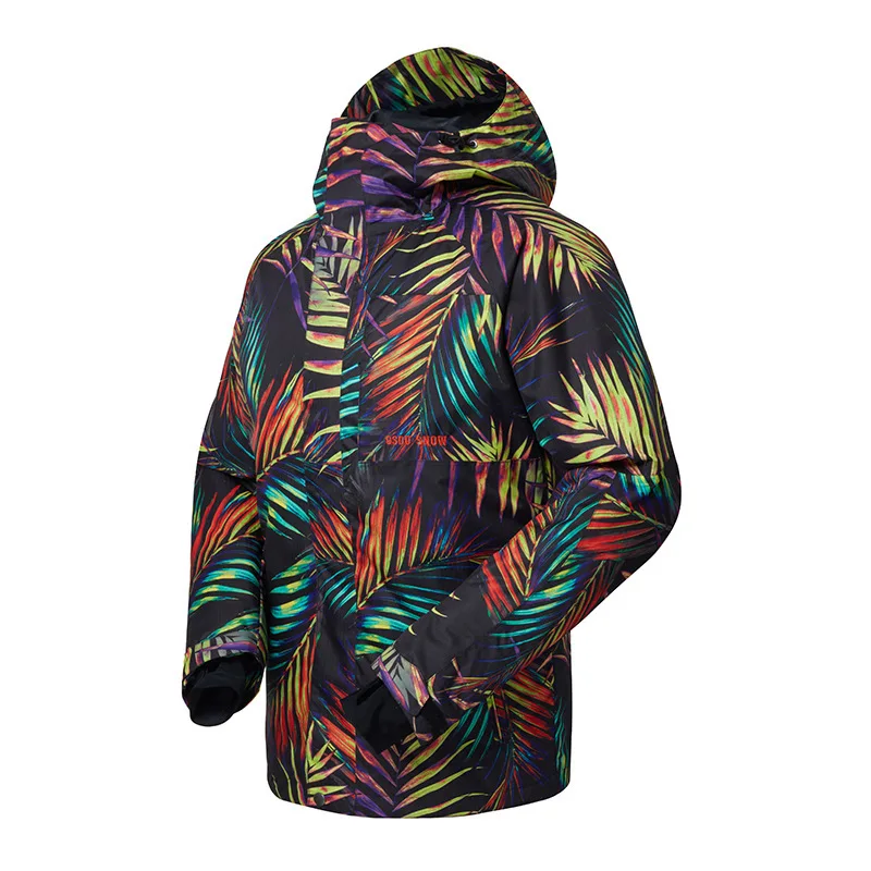 Gsou снег новый мужской лыжный костюм износостойкая ветрозащитная Лыжная куртка