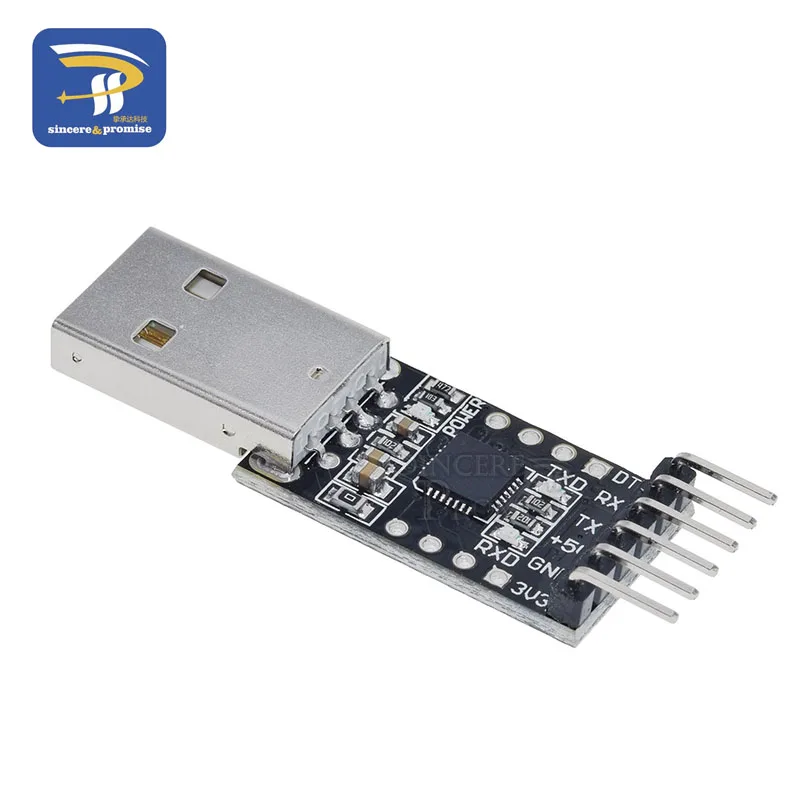 5PIN CP2102 USB 2,0 к ttl 485 232 UART модуль 6Pin последовательный преобразователь STC Замена FT232 модуль адаптера 3,3 V/5 V питание для Arduino