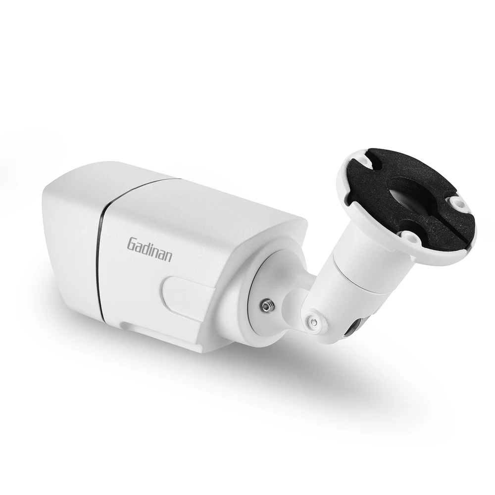 Gadinan Пуля IP Камера металла H.265 hi3516ev100 1080 P 2.0mp P2P безопасности vandalproof ONVIF DC 12 В или 48 POE