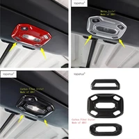 lapetus accessories fit for jeep wrangler jl 2018 2022 top roof reading lights lamp molding cover kit trim abs 3 colors
