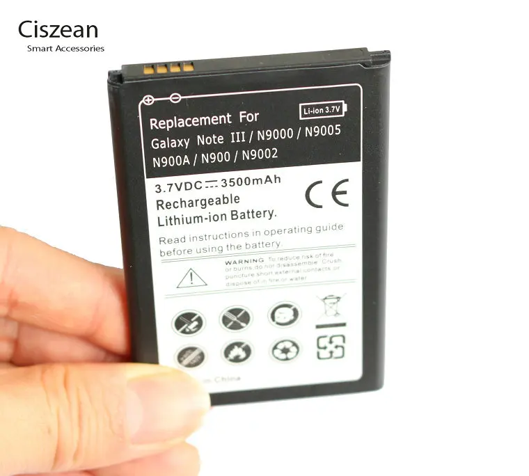 1 сменный аккумулятор 3500 мАч B800BC/BE/BU/BZ для Samsung Note III 3 N9000 N9005 N900A N900 N9002 N9000/W N9006 N9008