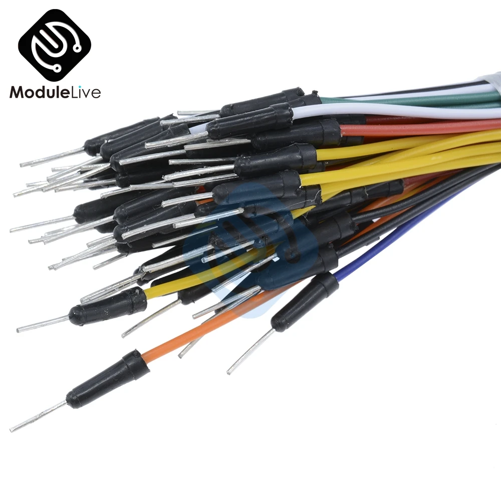 Макетная плата соединительные кабели для Arduino макетные провода в комплекте 65 шт.