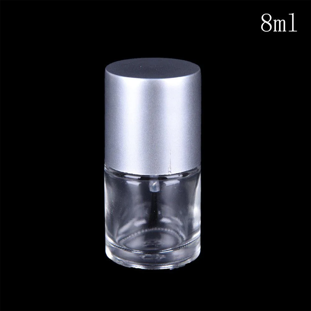 5/8/10ml Clear Glass Empty Nail Polish Bottle Container With A Lid Brush For DIY Nails | Красота и здоровье