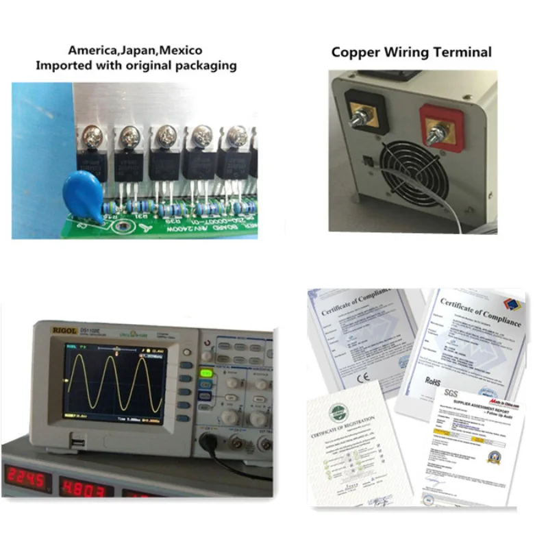 Заводские Прямые продажи DC AC решетки инвертора низкой частоты 5000w Гибридный