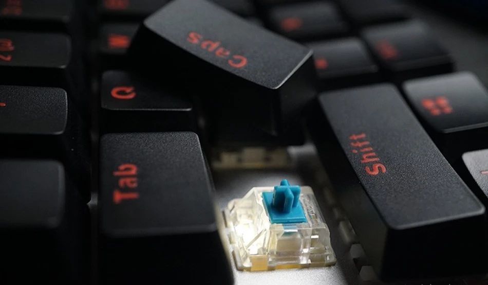 Rapoo V500 сплав версия Механическая игровая клавиатура Teclado с питанием от USB для игрового компьютера Настольный Ноутбук черный/коричневый/синий