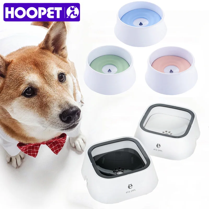 

HOOPET Dog Cat Bowl for Small Large Dog Detachable Drinking Water ABS Bowls Pet Accessories
