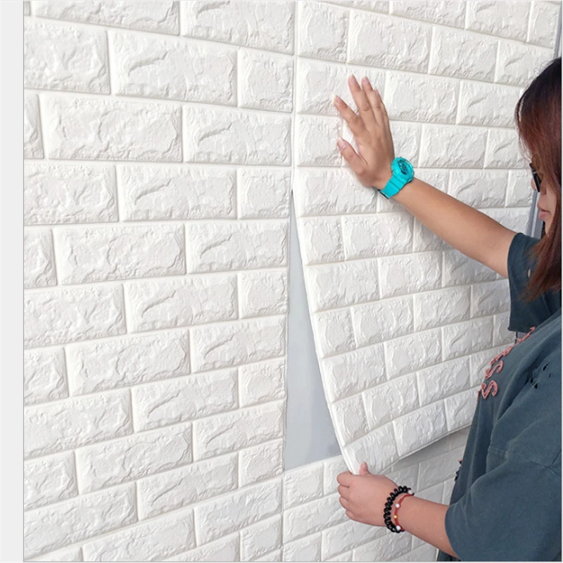 3D кирпичные стены наклейки жизни водостойкий поролон комната Спальня DIY