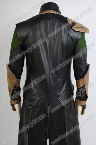 Костюм для косплея Thor The Dark World Loki мужская униформа взрослых плащ пальто куртка